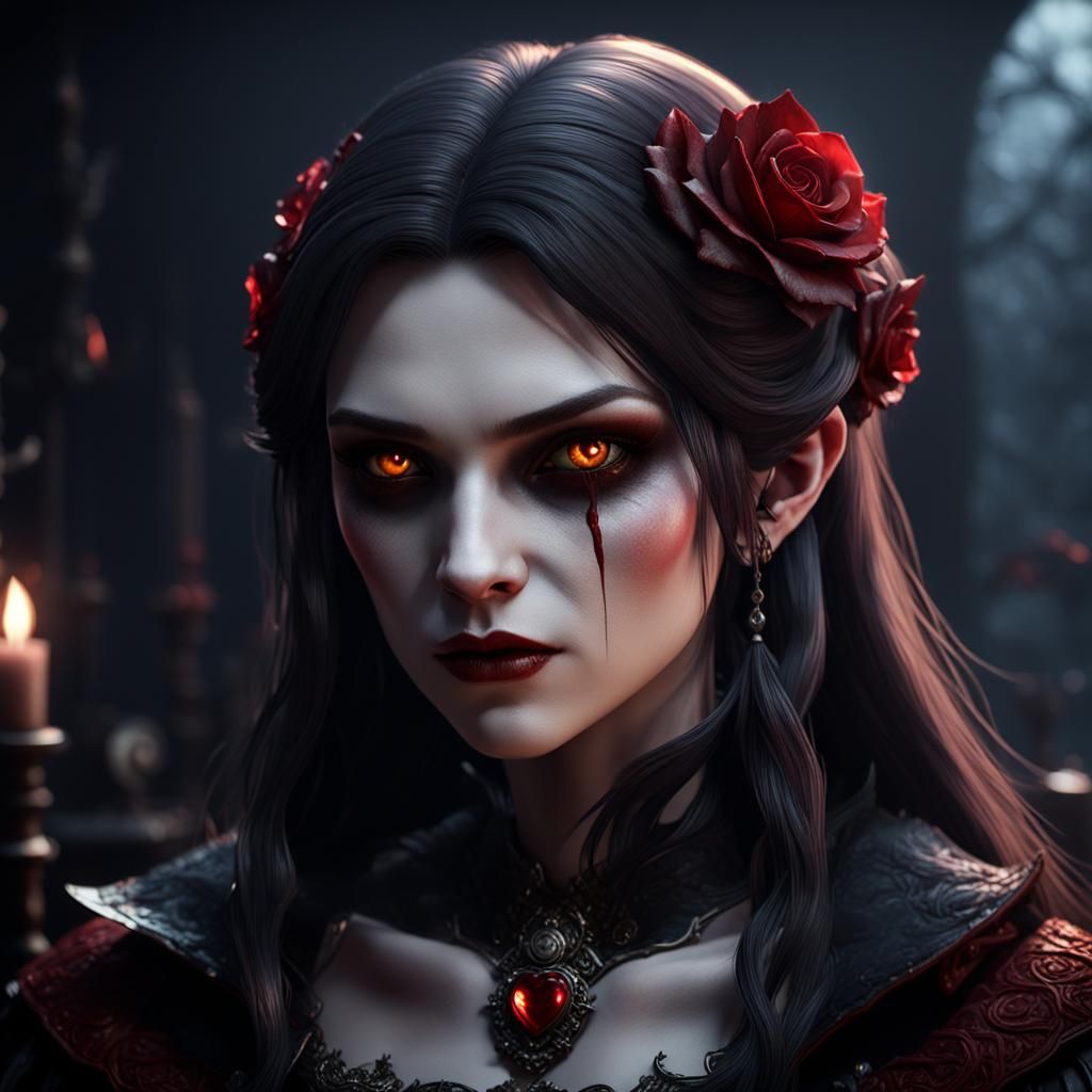 Vampire's Love: 3D Cinematic Game Graphics