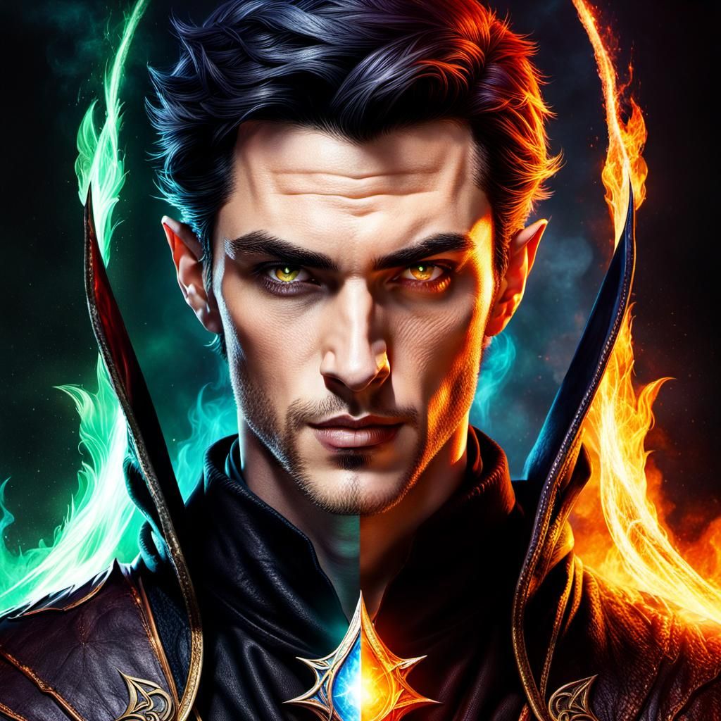 Veil of Duality:  Two Extremes Of A Personality 2