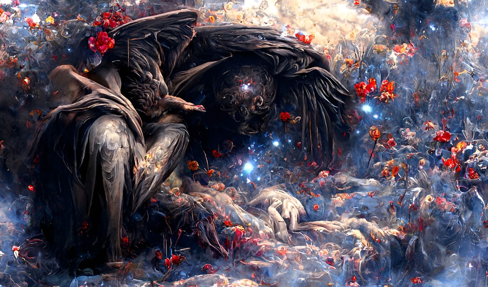 Lucifer Observes the Stars on a Cosmic Night