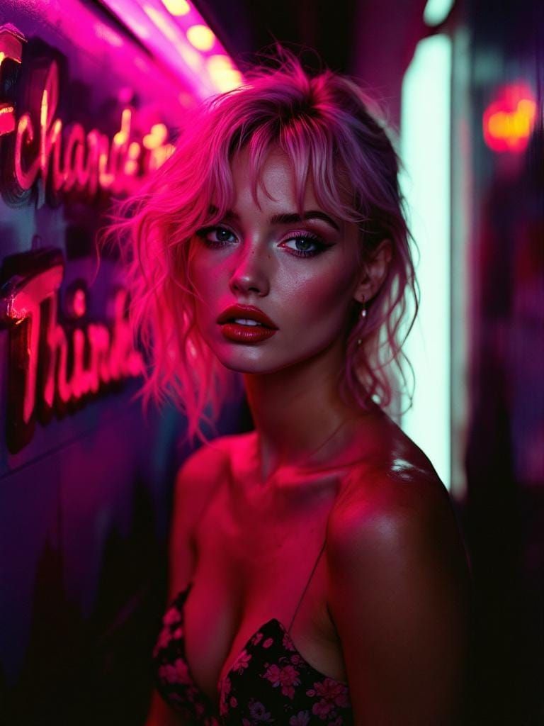 Manic Grime Pin-Up: A Fusion of Styles