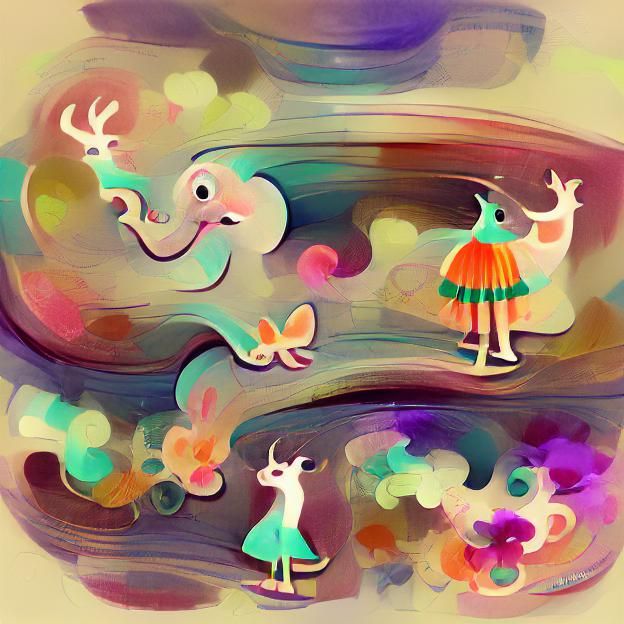 AI Generated Image with Empty Prompt