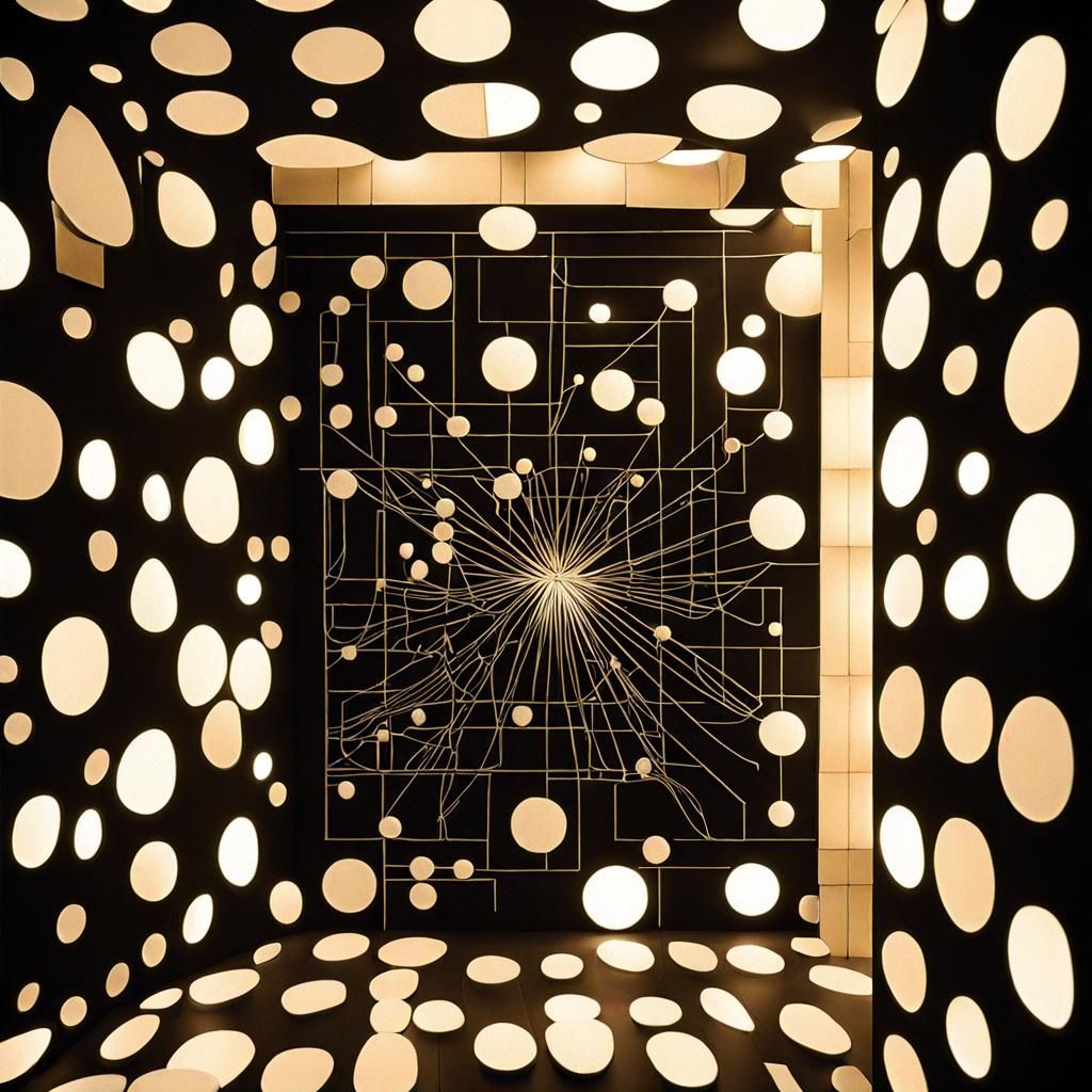 Surreal Landscape: Illusion of Safety in Pop Art Style