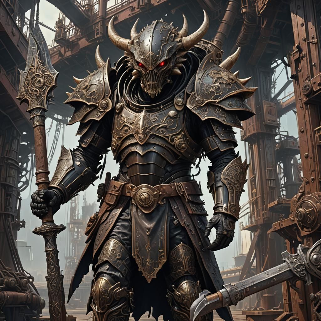 Alien Kantus Invasion: Dark Fantasy Digital Art