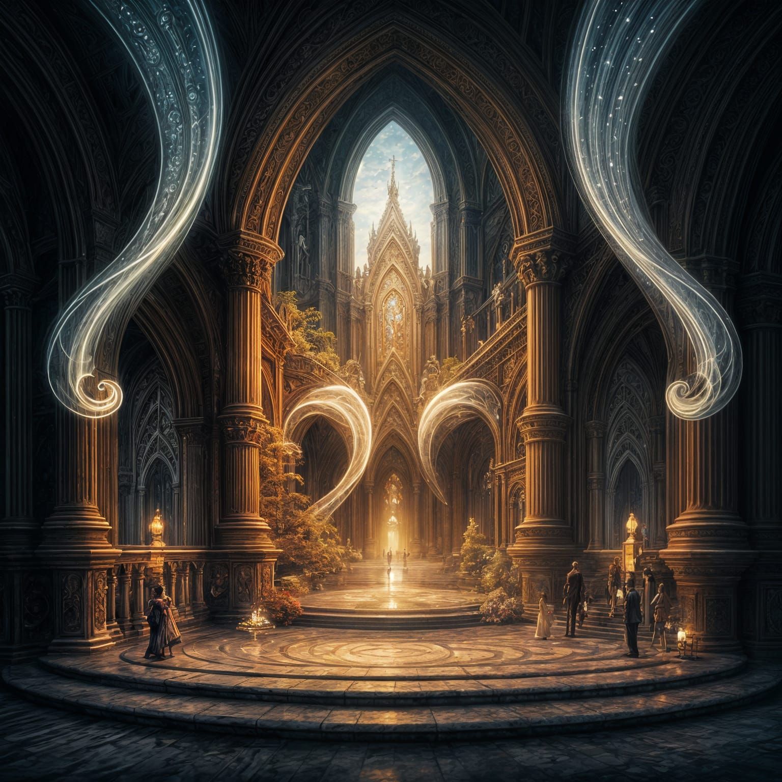 Ethereal Fantasy World in Dreamy Hyperdetailed Digital Art