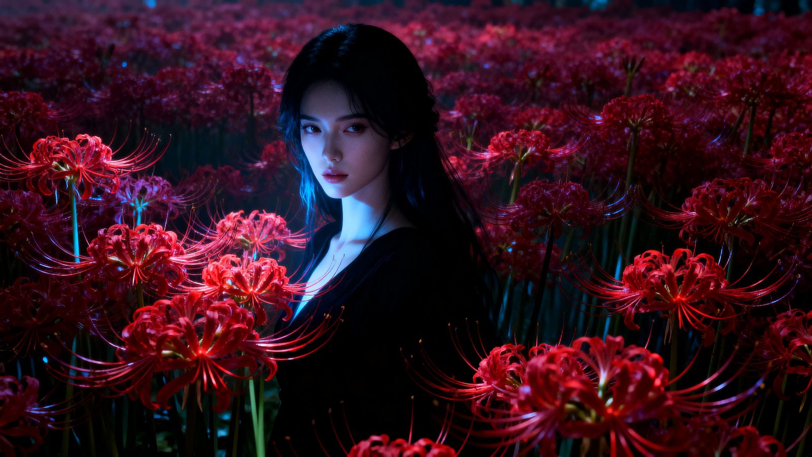Lina Poe With Spider Lilies: 3D Game Cinematic