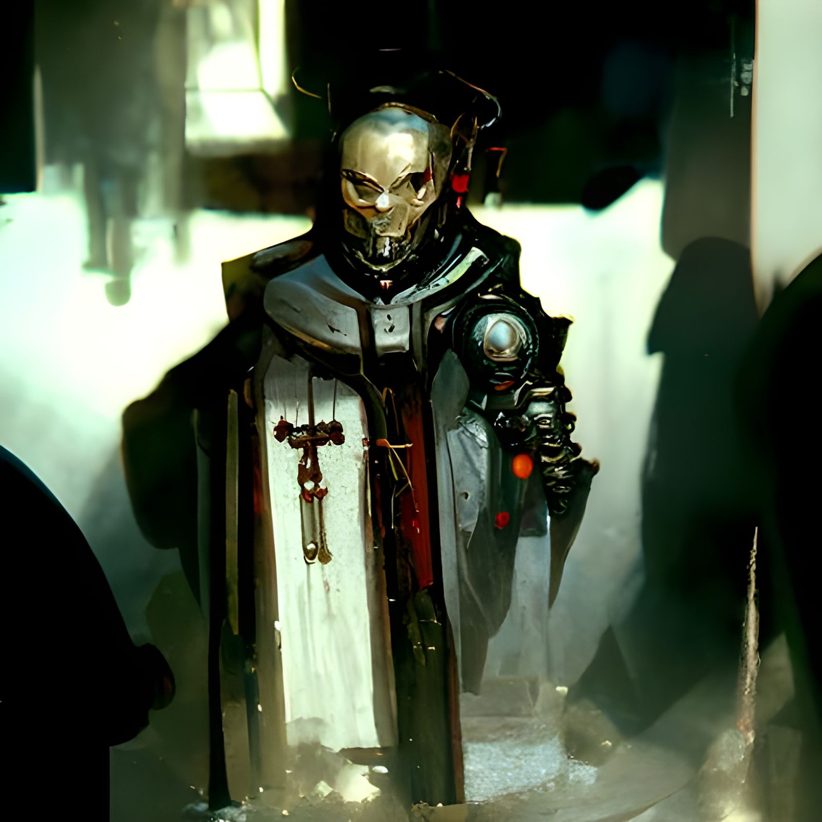 Obedient tech priest