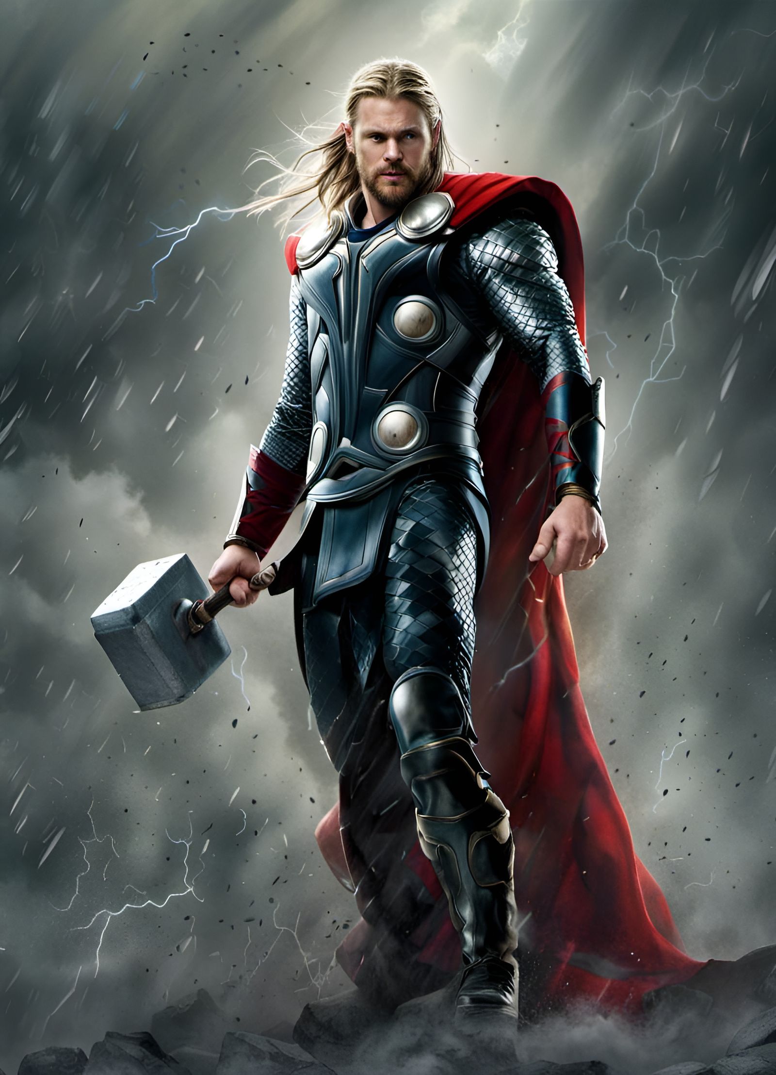 AI Generated Image of Thor