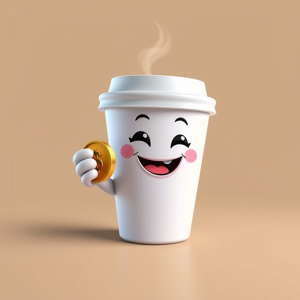 Generous Nightcafe Character Receives Vibrant 3D Pixar Tip