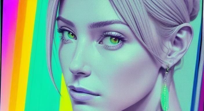 Hyperdetailed Portrait of an Uncommon Girl