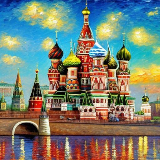 the city of Moscow, Russia