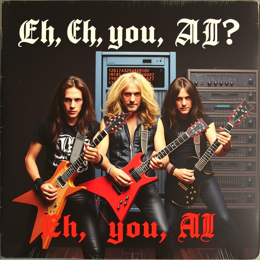 Heavy Metal Rockers Confront Technological Overlords