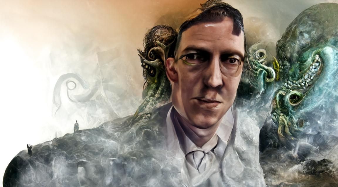 Portrait of H.P. Lovecraft