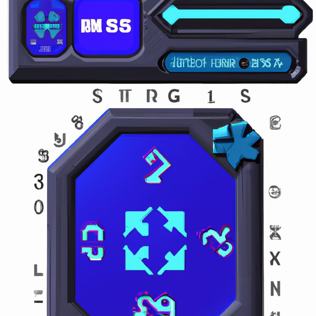 Vibrant Fantasy World GUI in 16 Bit Aesthetic