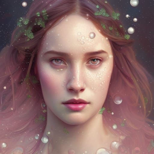 Woman of the Lake: Detailed Portrait