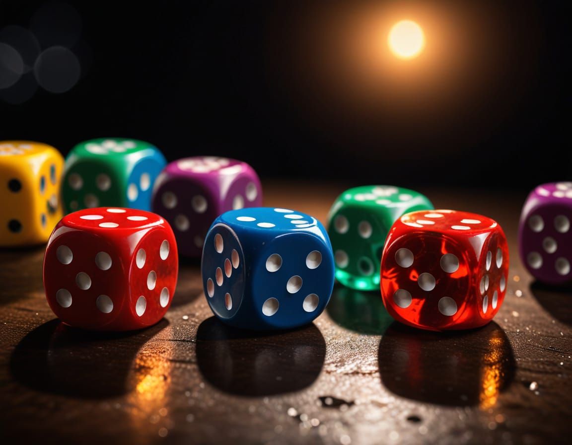 Rolling Dice in Cinematic Macro Photography