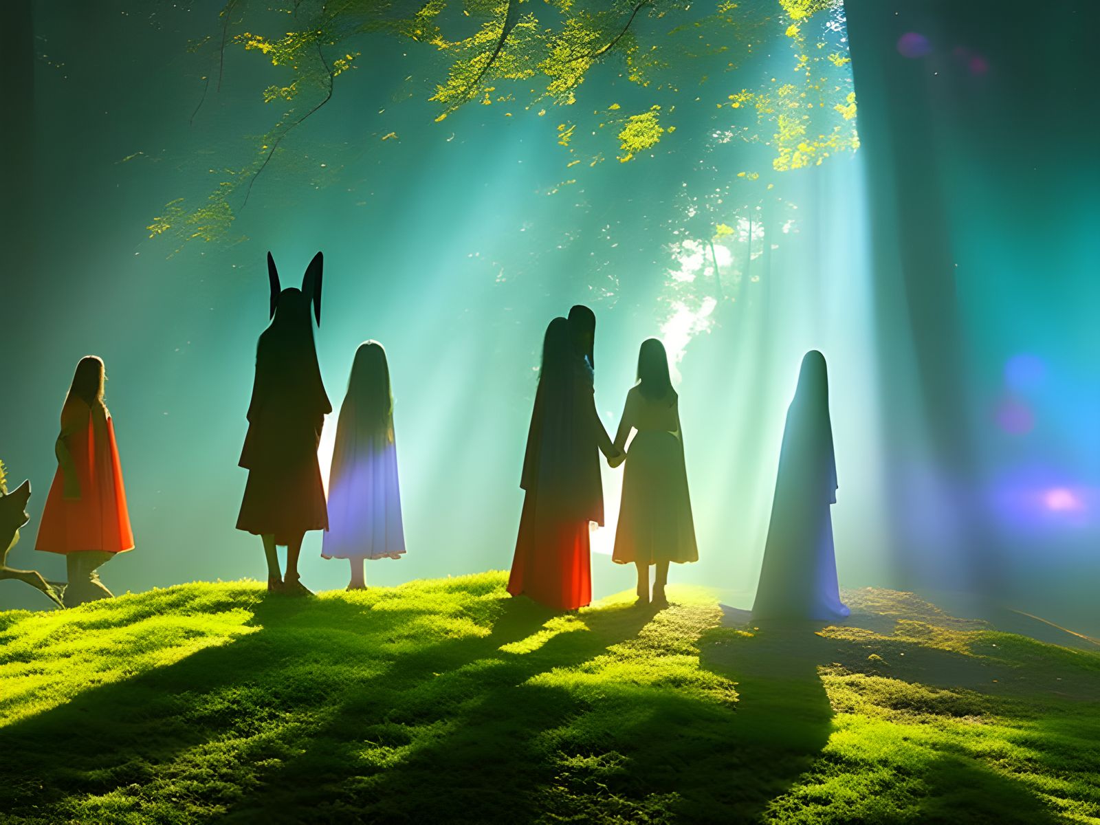 Magical Beings in a Mystical Fantasy Setting