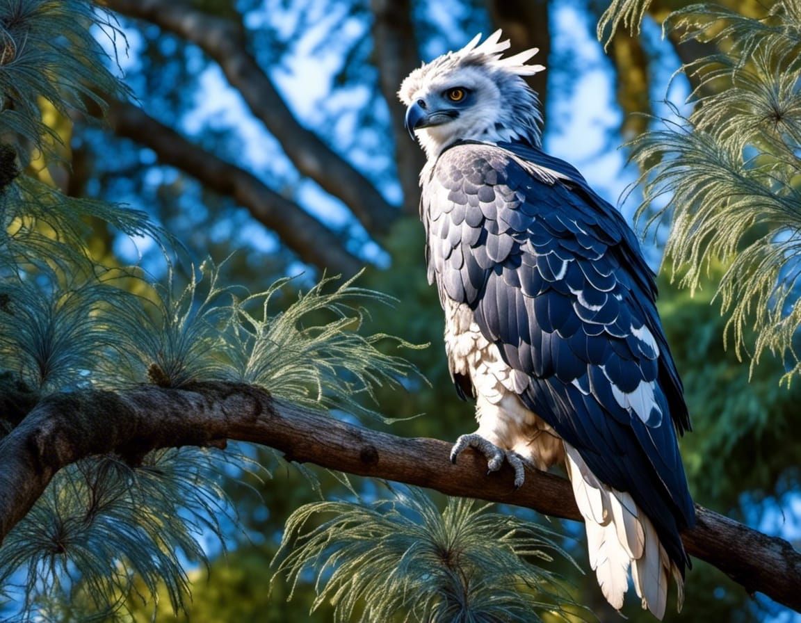 Majestic Harpy Eagle