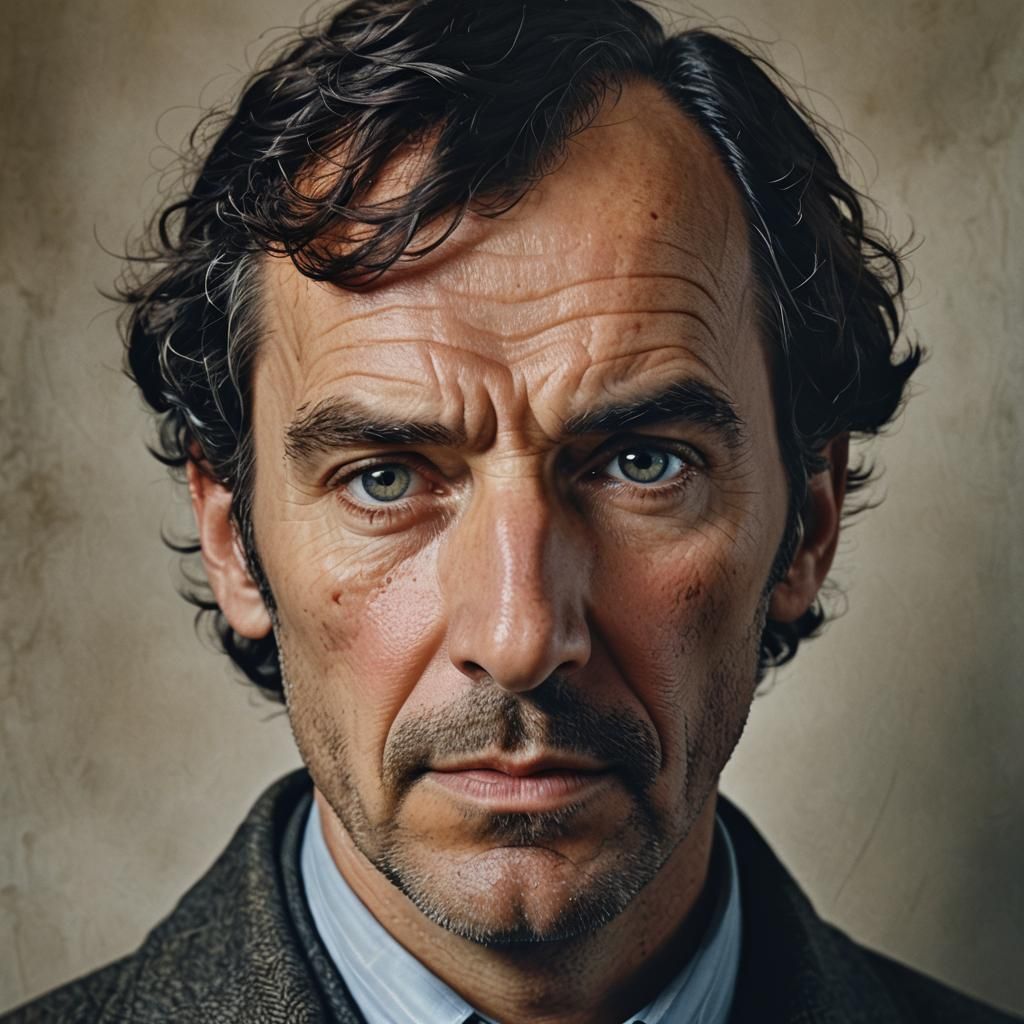 Sherlock Holmes: Professional Color Portrait Photography