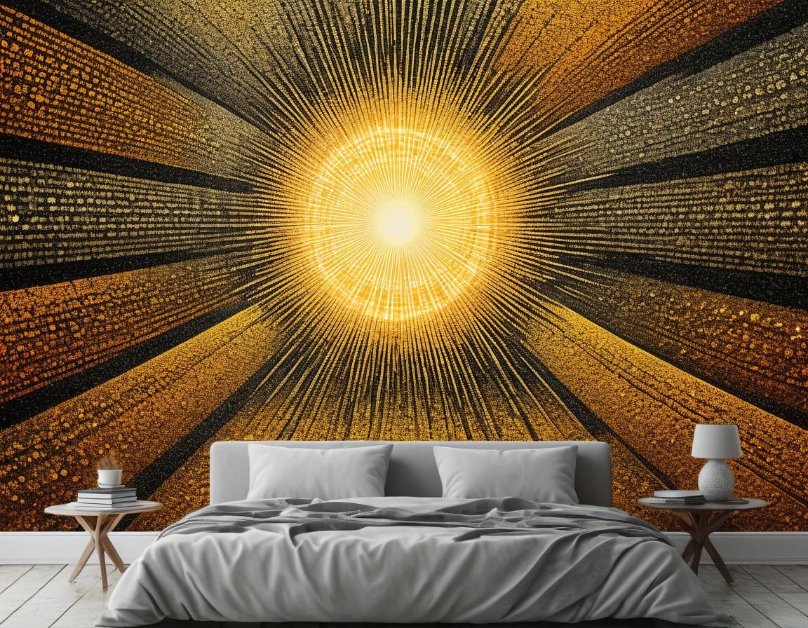 Ethereal Abstract Art with Steampunk and Floral Elements