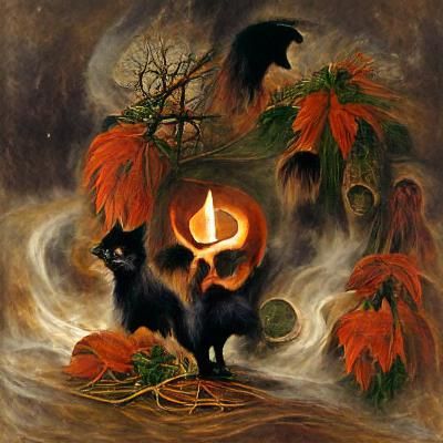 Samhain Night: A Celebration of Autumn