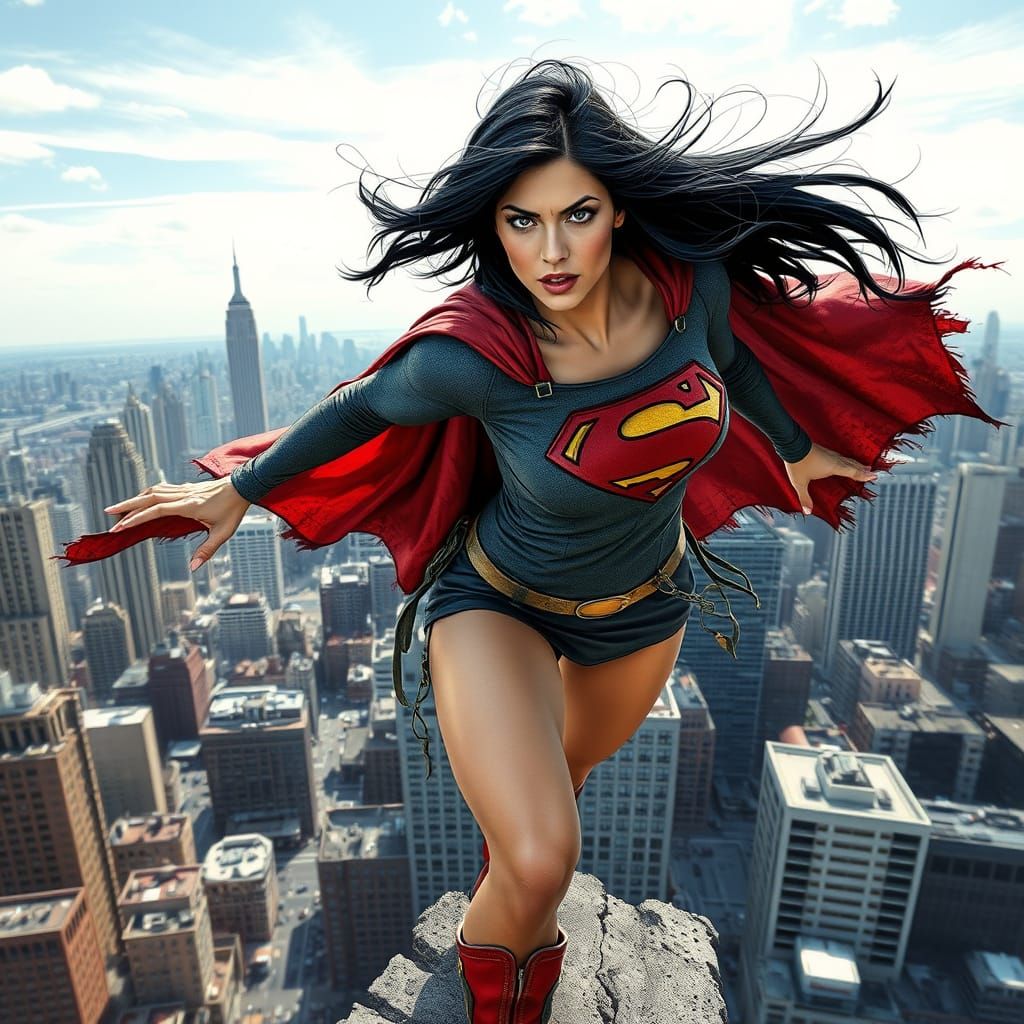 Gritty Heroine Leaps into Metropolis Skies