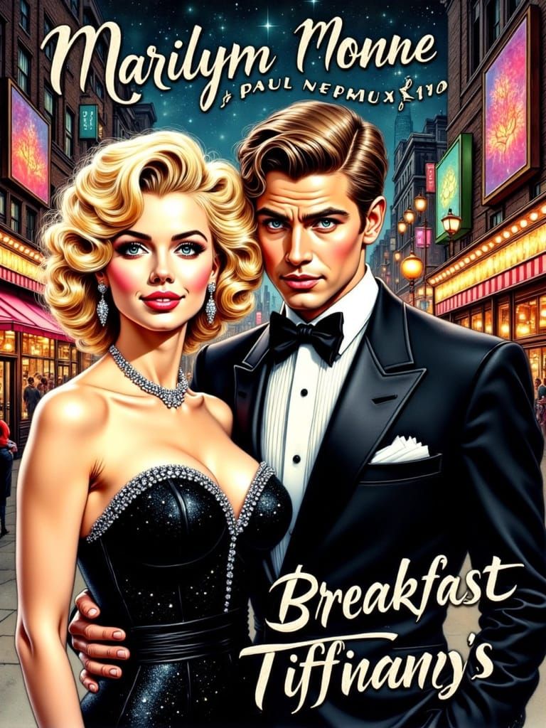 Old Hollywood Glamour: Marilyn Monroe and Paul Newman in 196...