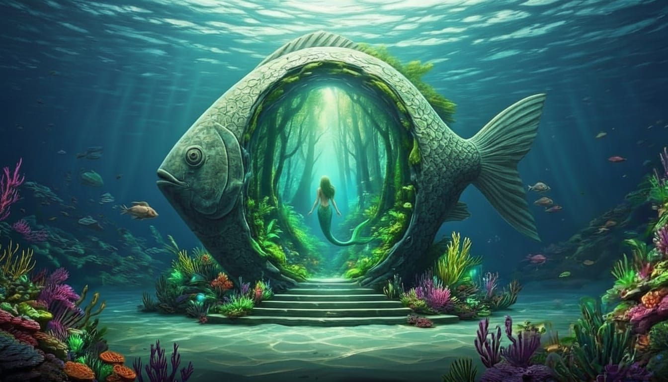 Undersea Portal to Another World