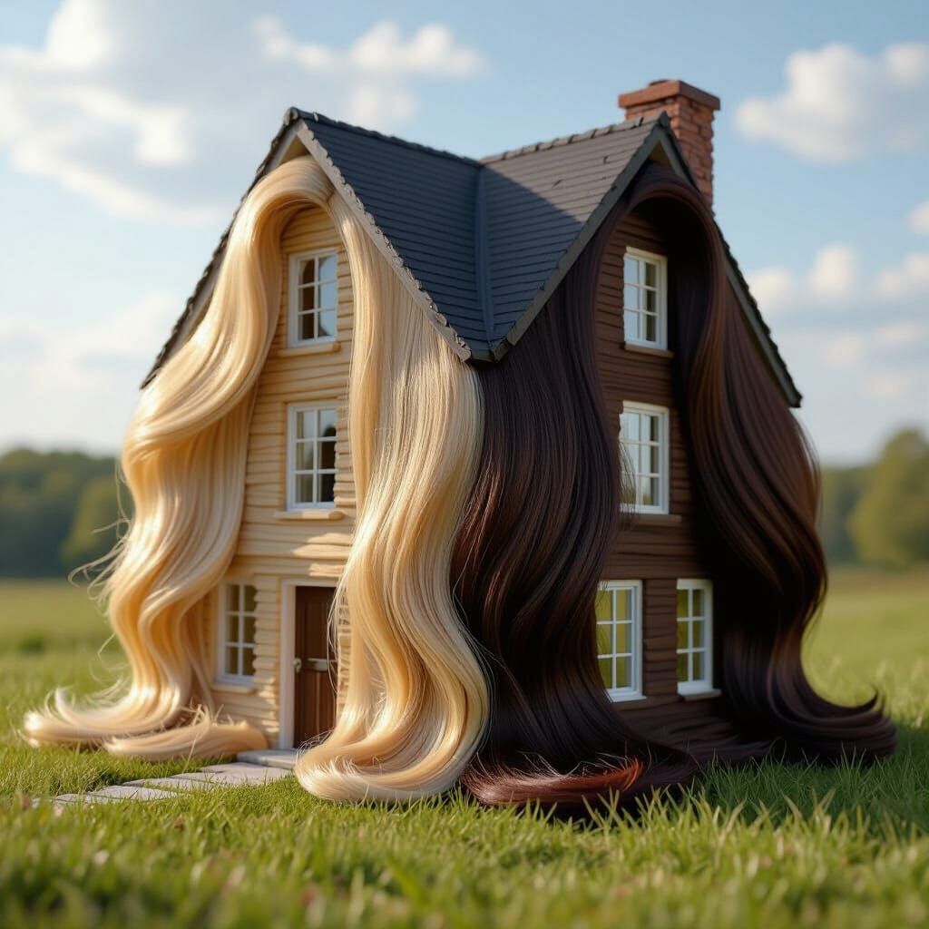 Hair House: A Surreal Architectural Vision