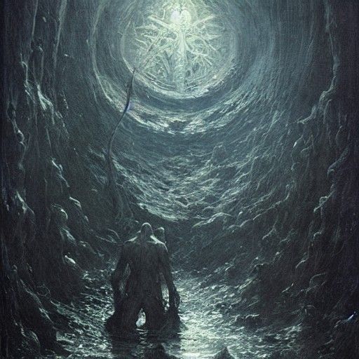 Davy Jones: Gothic Horror Illustration