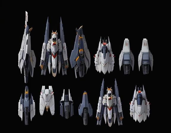 Wing Gundam Zero Buster Rifle Game Asset Sheet