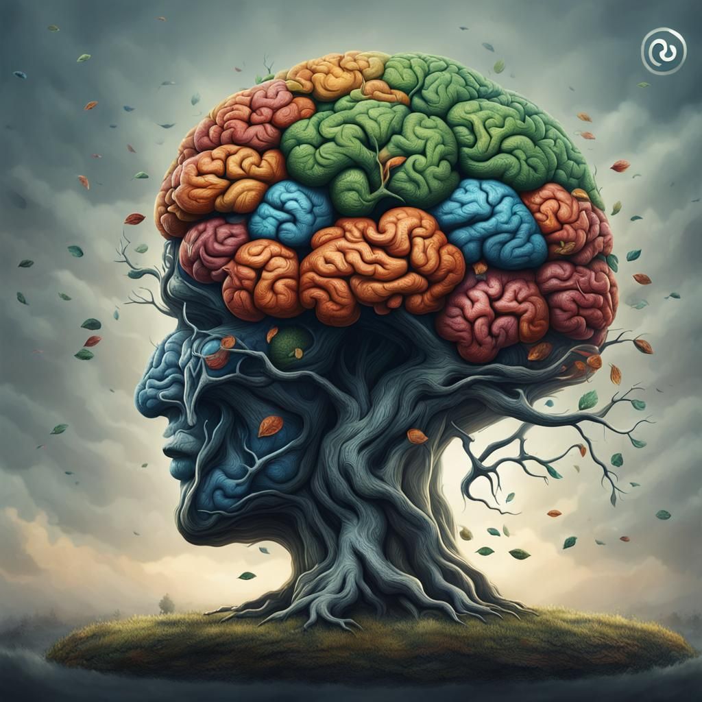 Brain Tree Logo for Men's Mental Health