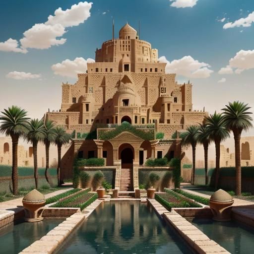 he Hanging Gardens of Babylon was built in 600 BC and was destroyed by earthquake in 226 BC. The first and most interest...