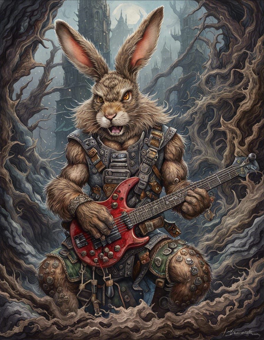 Heavy Metal Bunny