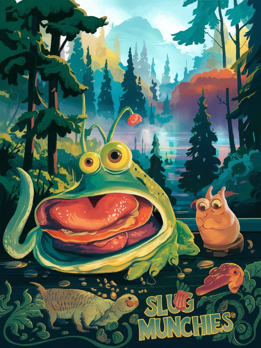 Ethereal Food Package Design in Fantasy Style