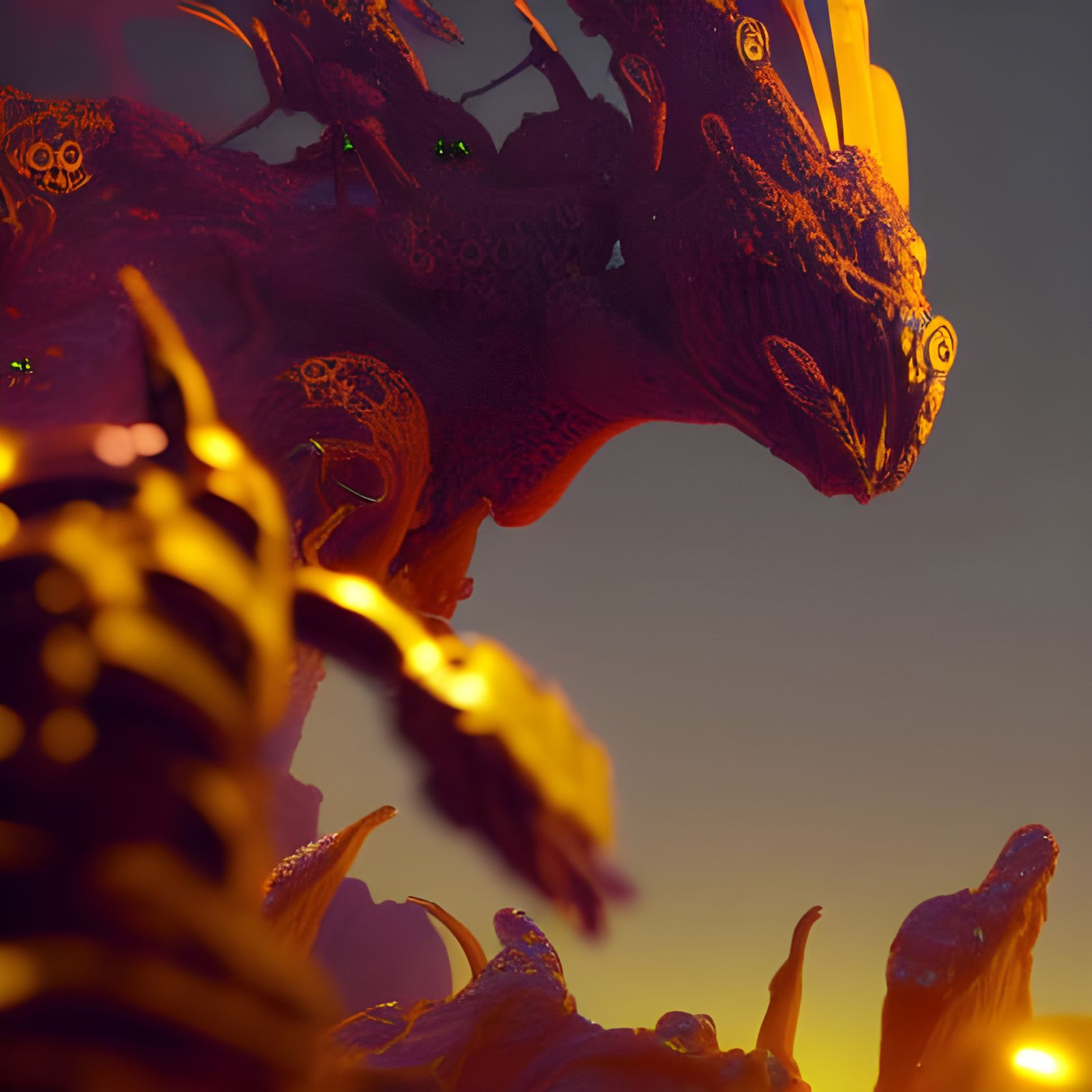 AI Nano Bots Endoplasmic Articulation in Cyberpunk Style