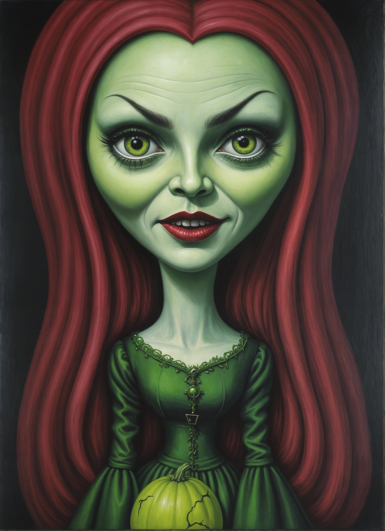 Wicked Witch of the West in Lowbrow Surrealism