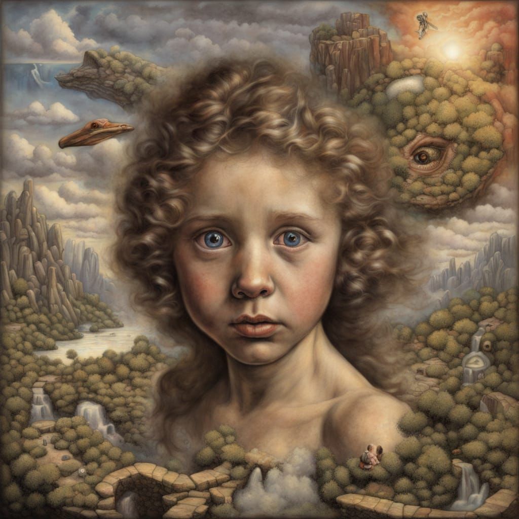 Dreaming Open Eyes: A Surreal Exploration of Lost Concepts