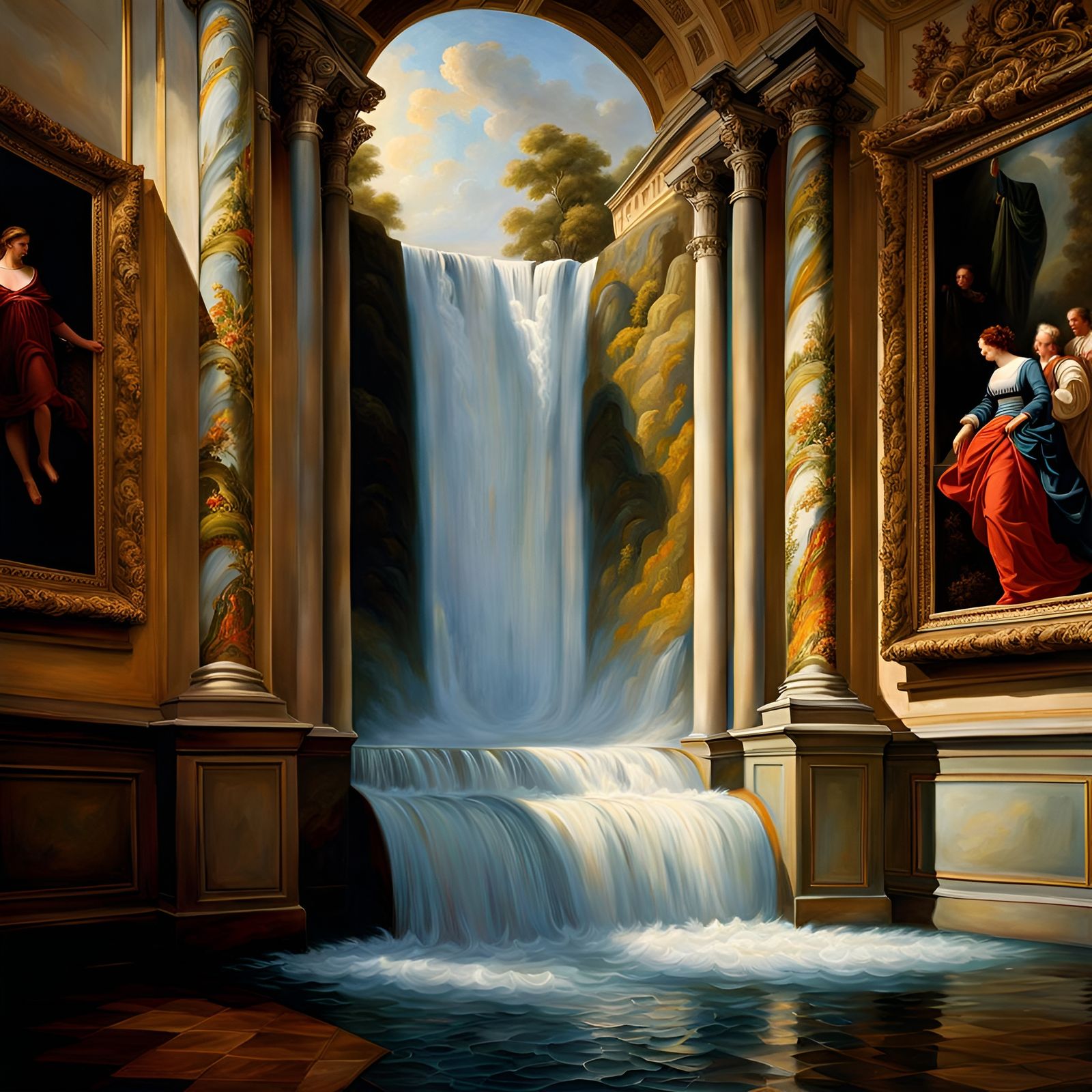 Optical Illusion - Trompe-l'oeil illusions