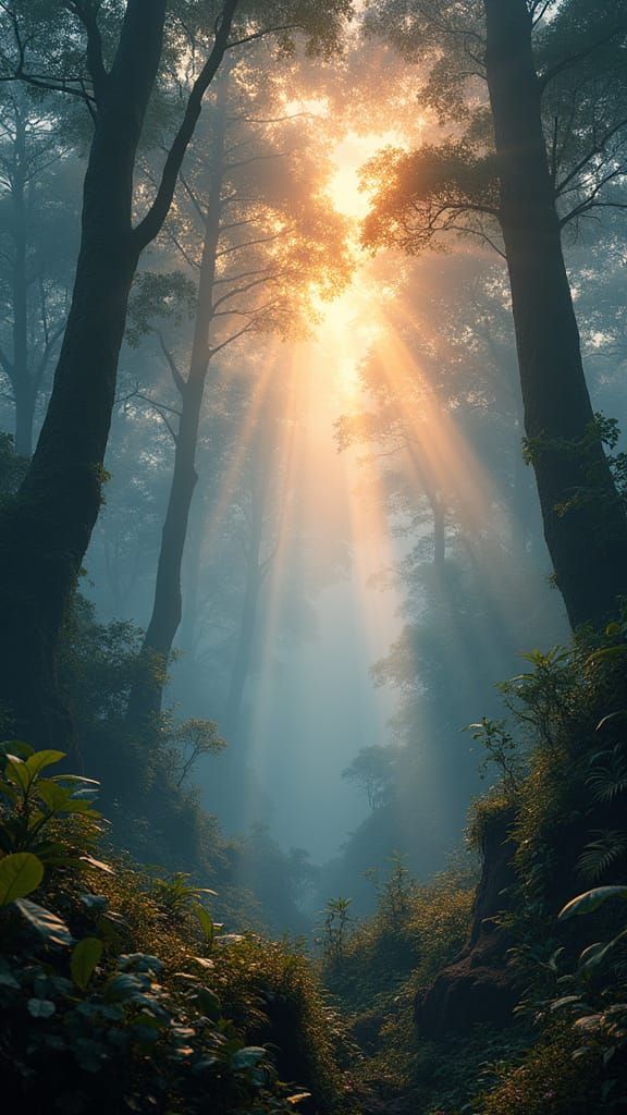 Enchanted Indonesian Dawn