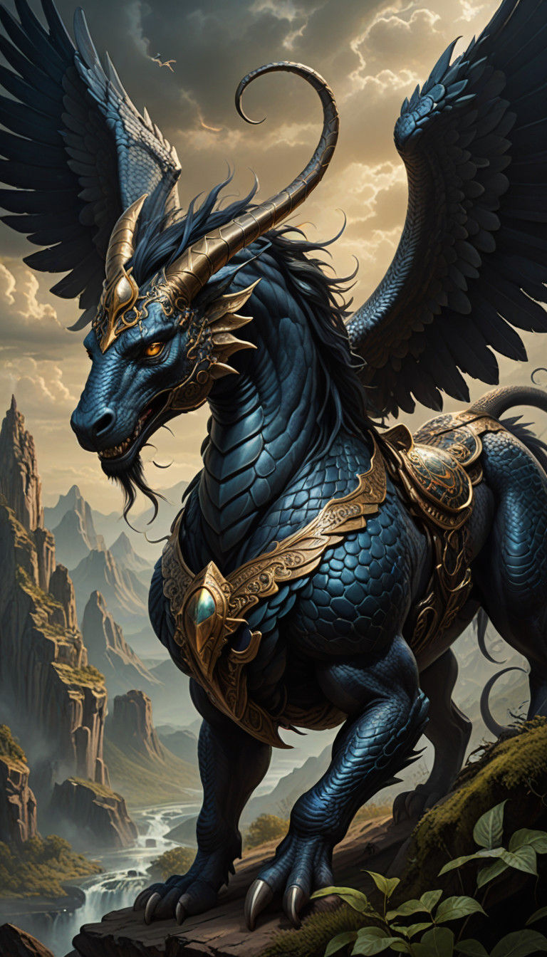 Dark Elf Transforms Asakku Demon into Pegasus-Snake Hybrid i...