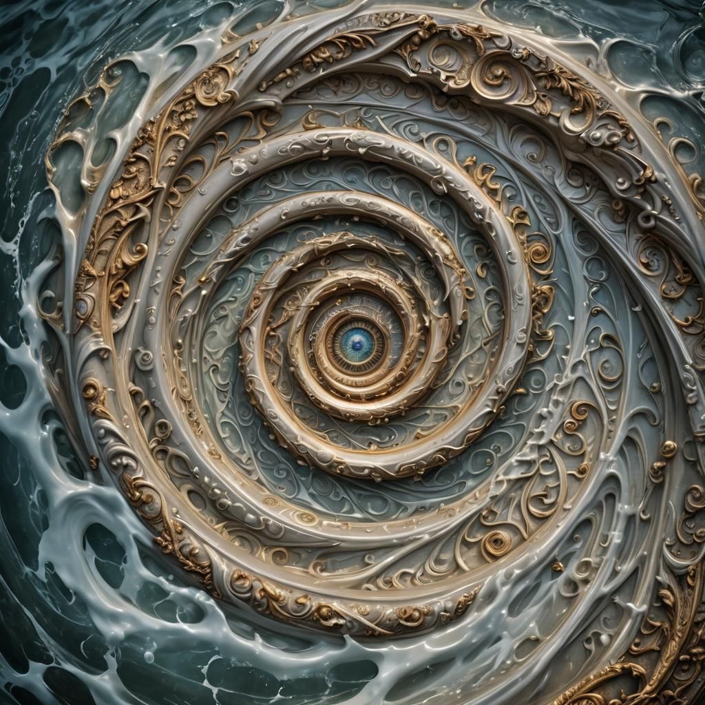 Divine Rescue: Hyperrealistic Scene of Sacred Intervention