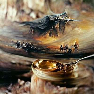 Lord of the Rings in Oil, Gurney Style