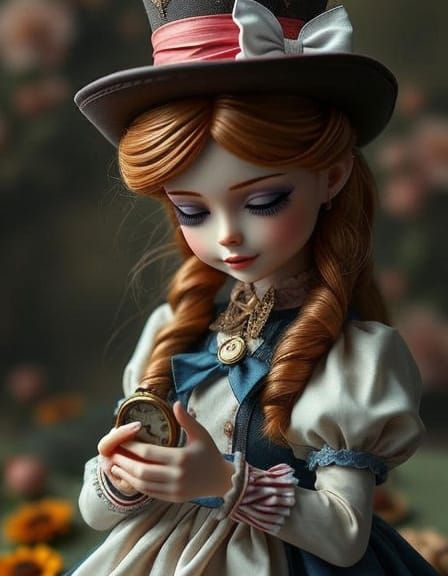 Alice in Wonderland Doll in Unreal Engine 5