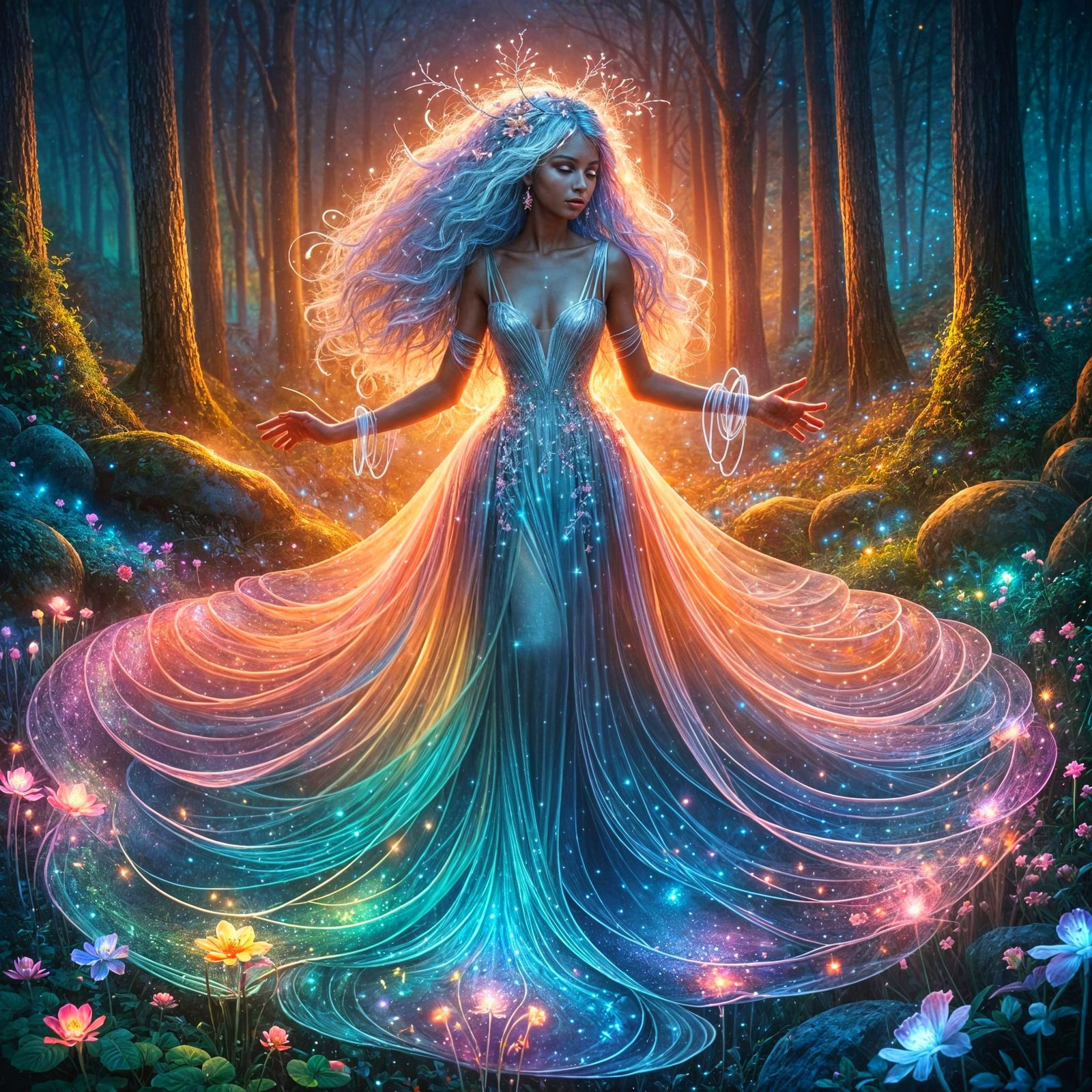 Rainbow Goddess Manzat