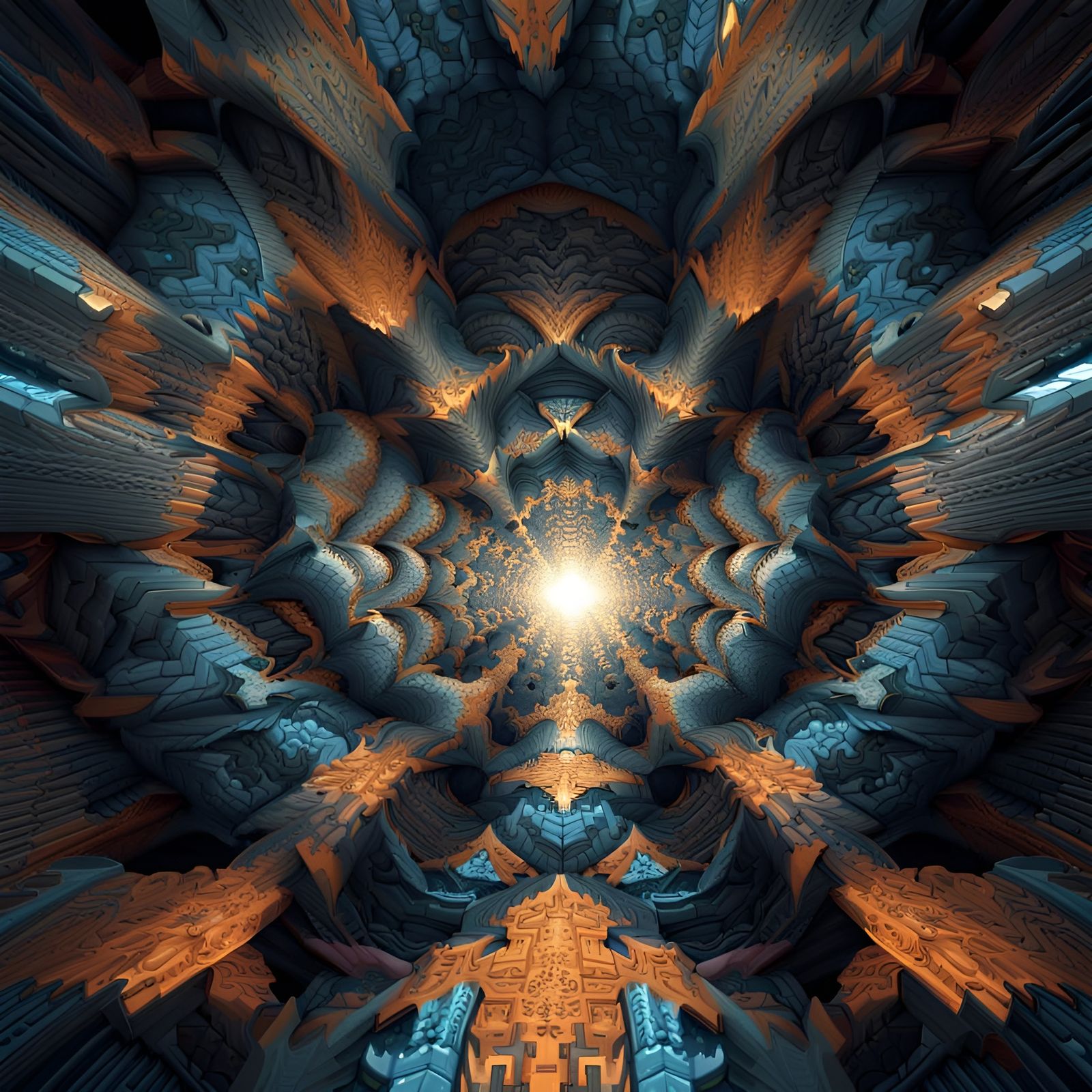 Geometric Mandelbrot Portal in 8K Resolution