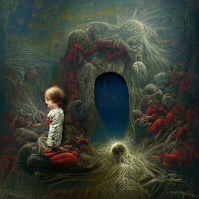Disturbing Portal into a Damaged Child's Mind