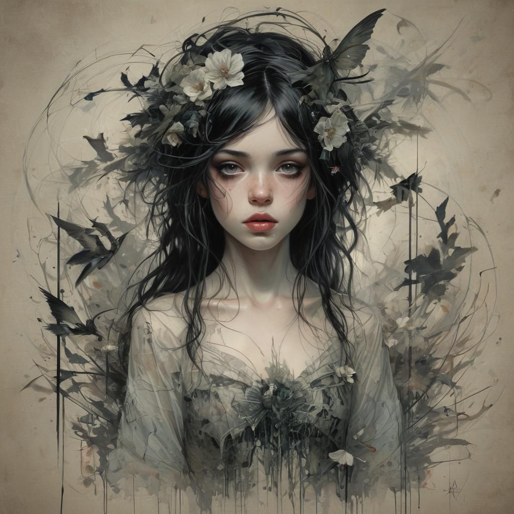 Dark Fantasy Grimdark Illustration