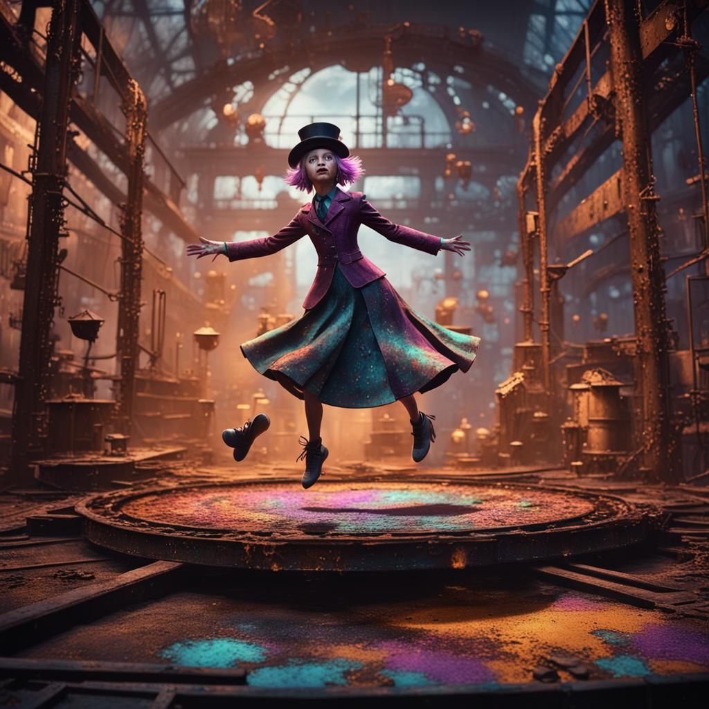 Iron Mina's Surreal Willy Wonka Dance