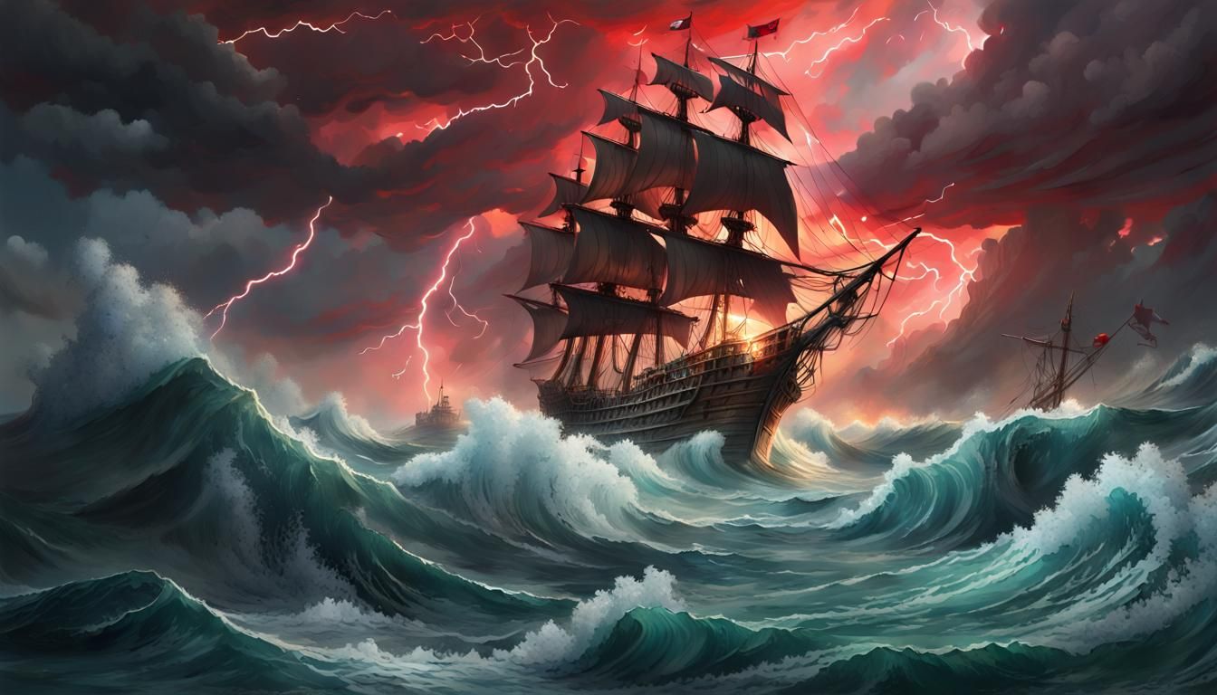 Roaring Through Storms: The Resilient Dark Howler Pirate Shi...