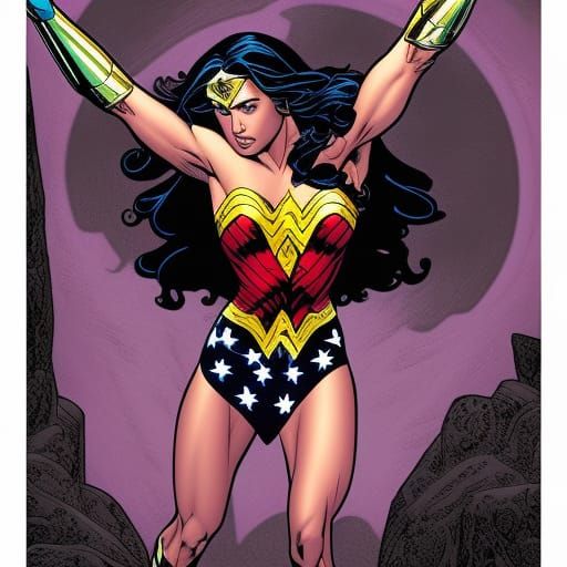 Wonder Woman Comic Book Art by Mark Brooks